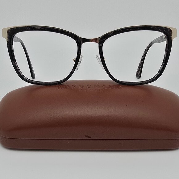 Longchamp LO643S 036 Slate Gold Sunglasses Frame w/ Case 54-18-140 main image 7
